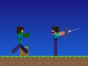 Jeu Noob vs Pro But Archers Minecraft en ligne