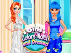 Girls Colors Match and Dress up — ücretsiz çevrimiçi oyun