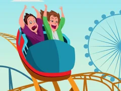 Roller Coaster Fun Hidden — bezplatná online hra