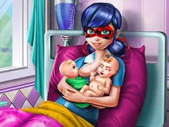 Dotted Girl Twins Birth — ücretsiz çevrimiçi oyun