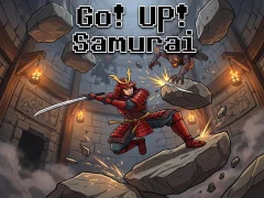 Peli Go! Up! Samurai verkossa