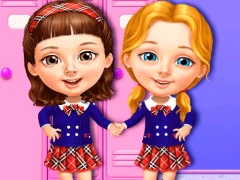 Sweet Baby Girl Cleanup Messy School  — nemokamas žaidimas internete