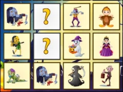 Permainan Halloween Cards Match talian