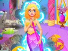 Jeu Mermaid Sea House Cleaning And Decorating en ligne