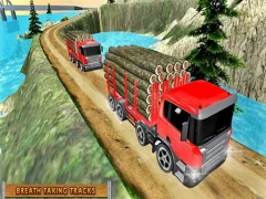 Truck Hill Drive Cargo Simulator — bezmaksas tiešsaistes spēle