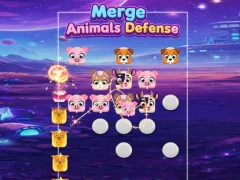 Merge Animals Defence — لعبة مجانية اون لاين