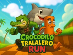 שפּיל Crocodilo Tralalero Run אָנליין