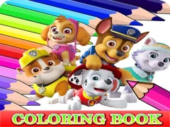 Игра Coloring Book for Paw Patrol онлајн