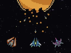 Galactic Pixel Storm — free online game