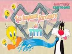 Гаме Looney Tunes Cartoons Les tuyaux farceurs de Titi онлајн