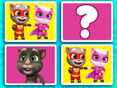 Talking Tom Match'Up — darmowa gra online