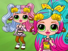 Xogo Monster Popsy Surprise Dolls en liña