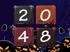 खेल Halloween 2048 ऑनलाइन