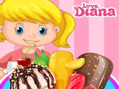 Ice Cream love Diana  — free online game