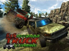 6х6 offroad Truck driving climbing — free online game