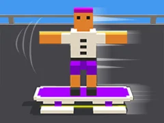Blocky Skater Rush — free online game