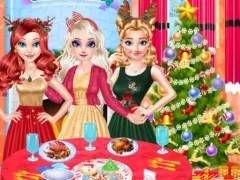 Princess Perfect Christmas Party Prep — δωρεάν online παιχνίδι