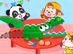 Baby Panda Animal Puzzle — безплатна онлайн игра
