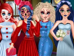 खेल Princess Halloween Party Prep ऑनलाइन
