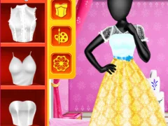 Fashion Studio Snow Queen Dress 2 — ücretsiz çevrimiçi oyun