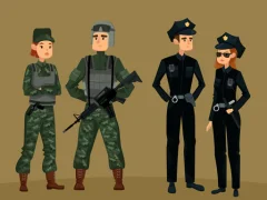 Mchezo Military Soldiers War Jigsaw online