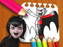 Spel Hotel Transylvania Coloring Book online