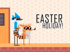 Mchezo Mordecai and Rigby Easter Holiday online