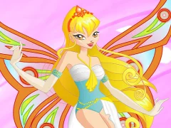 Cluiche Stella Beauty Fairy Dress Up  ar líne