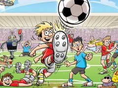 Igra Football Slide Puzzle spletu