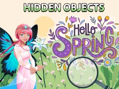 Hidden Objects Hello Spring — bezplatná online hra
