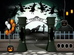 Halloween Cemetery Escape 2 — لعبة مجانية اون لاين