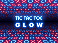 Tic Tac Toe glow — free online game
