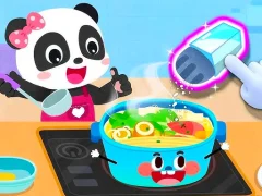 Baby Panda Magic Kitchen  — free online game