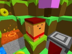 Igra Blocky Rush Downhill online