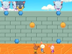 Rabbit Avoid Thorn Ball — joc online gratuit