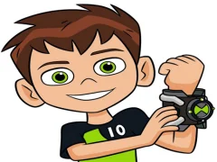Cluiche Ben10 Hidden Objects ar líne