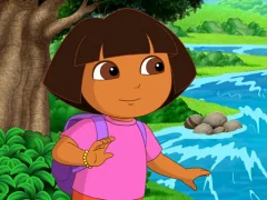 Dora the Explorer Slide — free online game