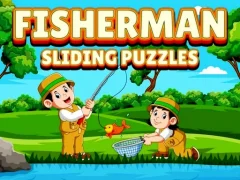 Fisherman Sliding Puzzles — free online game