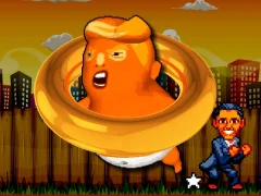 Mchezo Tappy Flappy Trump online
