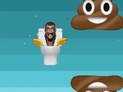 Leikur Skibidi Toilets: Flappy á netinu