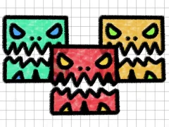 Geometry Dash Paper Note — free online game