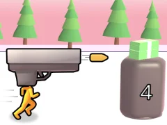 Gun Head Run  — free online game
