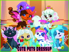 Cute Pets Summer Dress Up — لعبة مجانية اون لاين