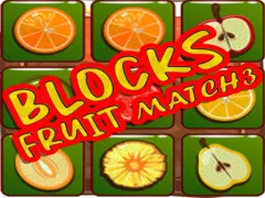 Blocks Fruit Match3  — darmowa gra online