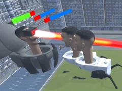 Skibidi Toilet Monster Fight — δωρεάν online παιχνίδι
