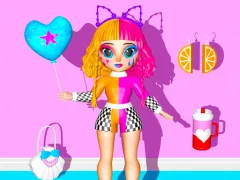 Surprise Doll Dress Up — bezplatná online hra