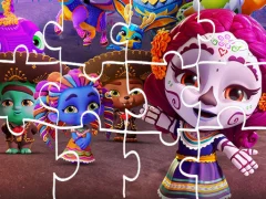 Super Monster Halloween Jigsaw — free online game
