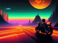 Motor Racing in Space — free online game