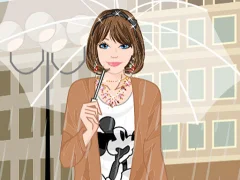 Rainy Day Dress up — bezplatná online hra