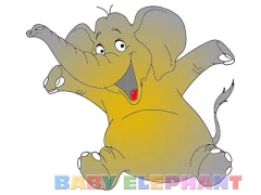 Baby Elephant Coloring — لعبة مجانية اون لاين
